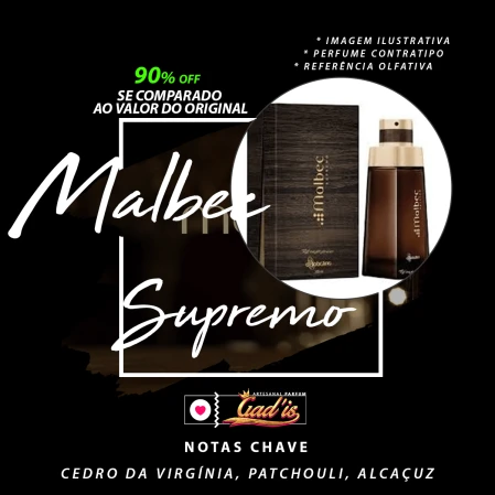 Perfume Similar Gadis 580 Inspirado em Malbec supremo Contratipo